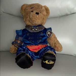 Aladdin Teddy Bear in Blue Outfit